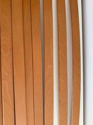 Lamas de somier de madera