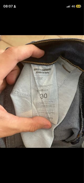 Pantaloni Dolce & Gabbana blu