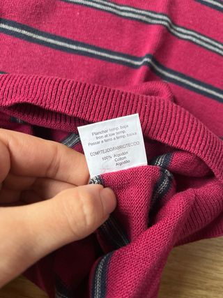 Jersey manga larga Rayas