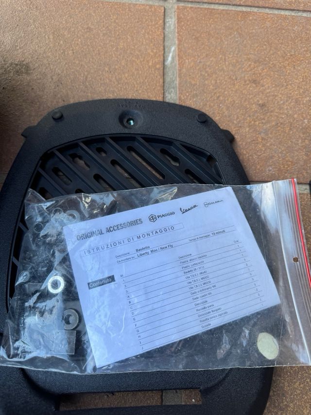 Baúl Piaggio Liberty / Fly - Nuevo