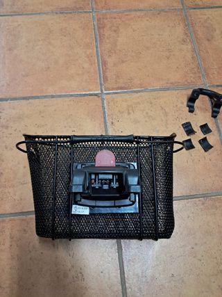 Cesta Bicicleta B-Twin Negra