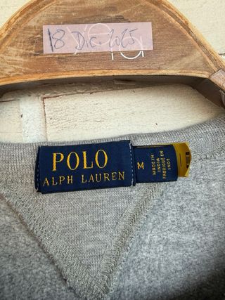 Sudadera gris RALPH LAUREN talla M