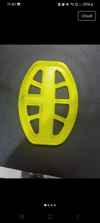 Copri piastra Manticore Minelab M8