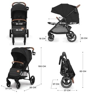 Silla de paseo Kinderkraft Grande Plus / F1