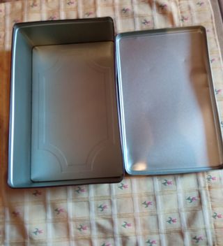 Caja de chapa vintage