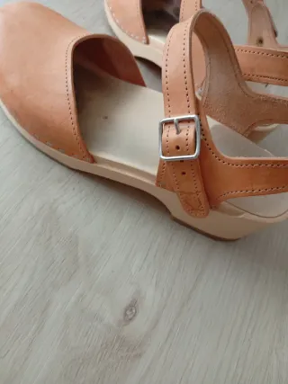 Sandgrens Zuecos Madera Hechos a Mano