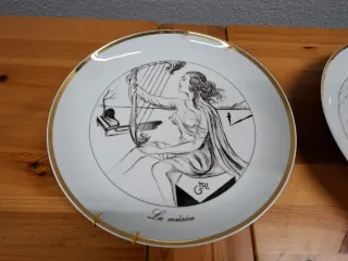 7 Platos Decorativos Dalí