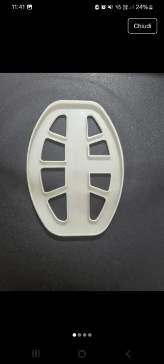 Copri piastra Manticore Minelab M8