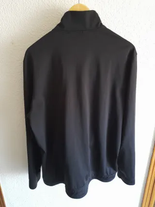 Chándal Puma Negro con Rayas Blancas