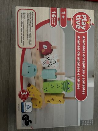 Juguete Playtive Animales Encajables y Apilables