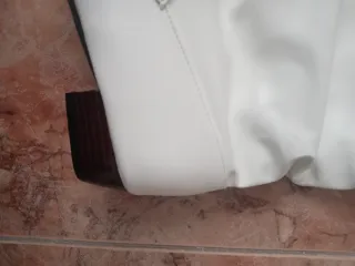 Botas altas blancas tacón bajo