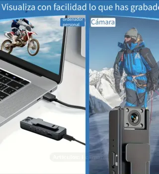 A Estrenar Cámara Deportiva 180° Giratoria