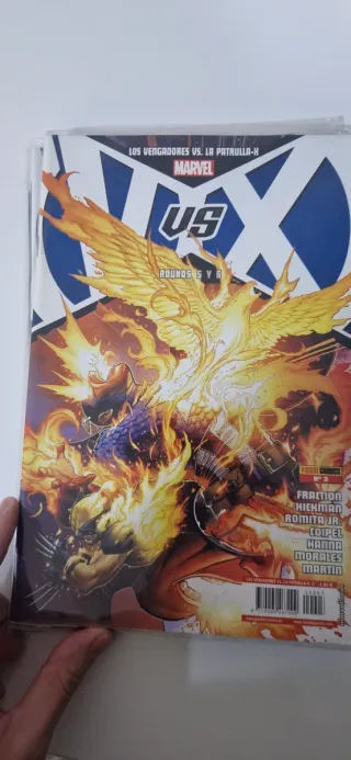 Saga completa Vengadores vs Xmen