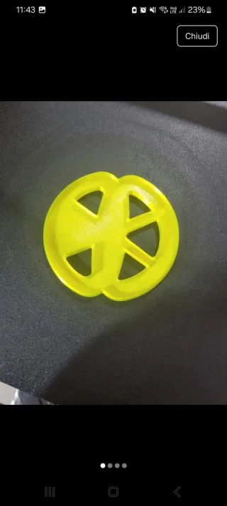 Copri piastra Minelab Equinox 8 pollici