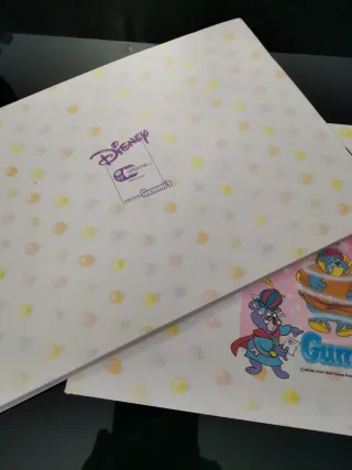 Lotto 2 album disegno Disney GUMMIS nuovi