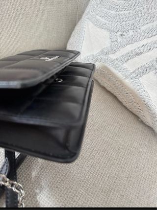 Bolso bandolera Michael Kors acolchado negro