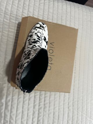 Botines Mango Animal Print
