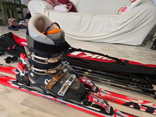 Esquís Atomic Race GS 182 + Botas Salomon 43