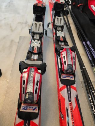 Esquís Atomic Race GS 182 + Botas Salomon 43