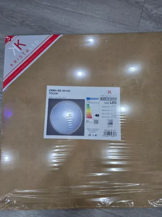 Espejo Ovalado con Luz LED
