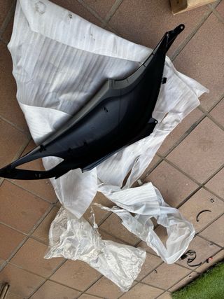 Cubierta Lateral Yamaha Delight 115 Negra