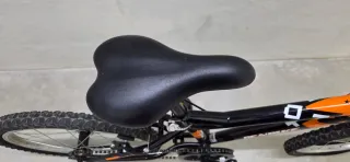 Bicicleta 20  Negra y Naranja