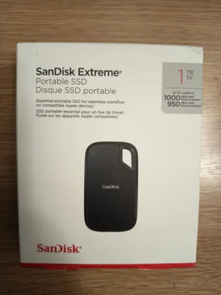 SanDisk Extreme SSD Portátil 1TB nuevo sin desprec