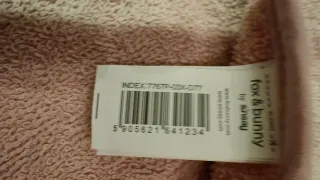 Asciugamano Foxi & Bunny 100% Cotone