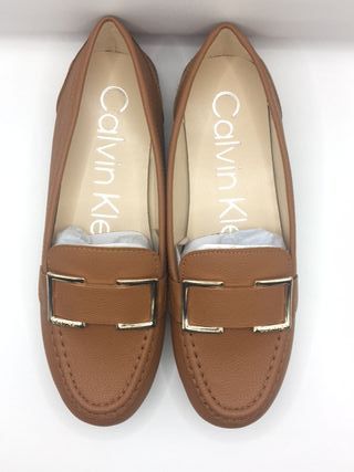Calvin Klein Mocasines Marrones con Hebilla
