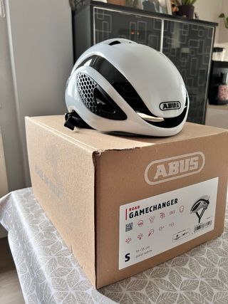 Casco Abus Blanco nuevo a estrenar Talla S