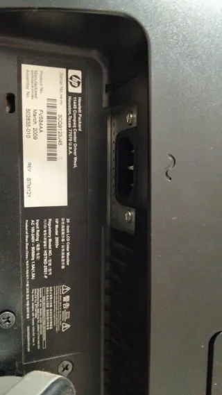 Pantalla HP Negra URGE