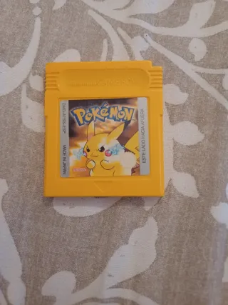 Pokémon Amarillo Game Boy Nintendo