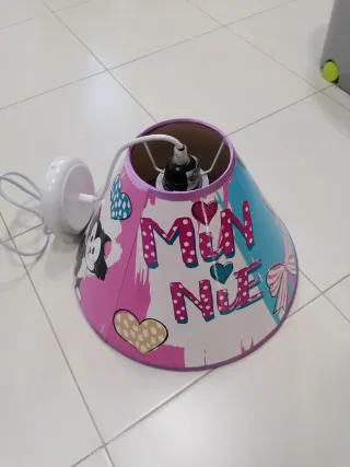 Lámpara Techo Minnie Mouse Infantil