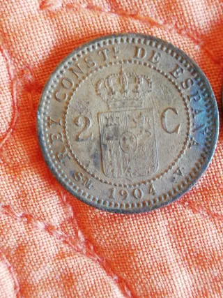 Lote 3 monedas antiguas