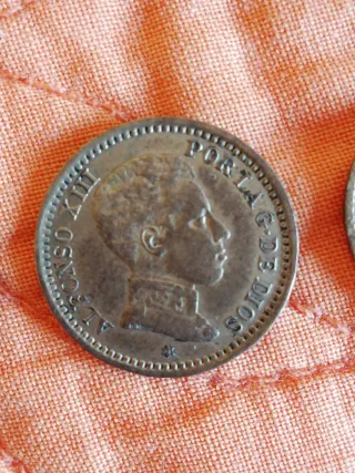 Lote 3 monedas antiguas