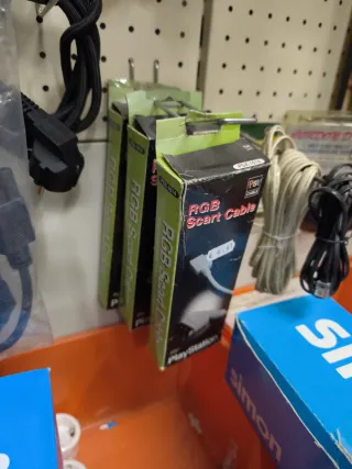 Cable RGB Scart PlayStation