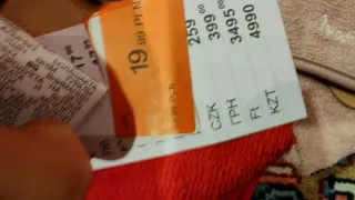 Asciugamano Natale Fox & Bunny 100% Cotone