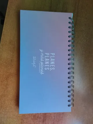 Libro de planificación semanal