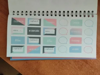 Libro de planificación semanal