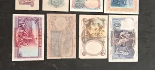 003 Lote Billetes Españoles Pesetas Banco de Españ