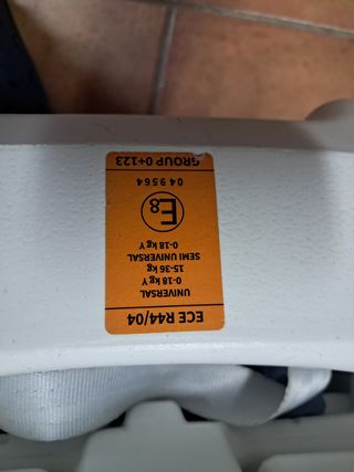 Silla de coche para niño