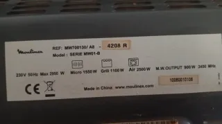 Horno Microondas Moulinex Cook'n Bread