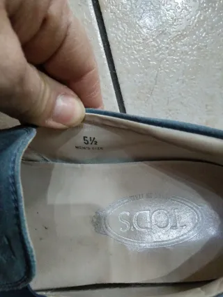 Tod's Scarpe Uomo Blu/Grigie Tg 39.5