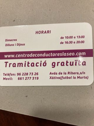 Renueva tu carnet de conducir!
