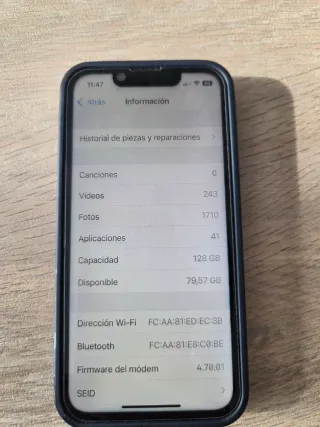 iPhone 13 mini 128GB Blu + pack MagSafe