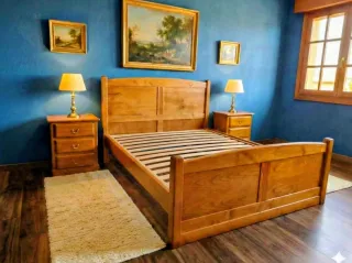 Dormitorio Cerezo Macizo Clásico