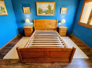 Dormitorio Cerezo Macizo Clásico