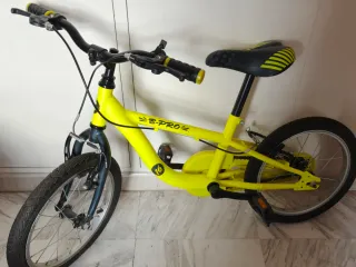 Bicicleta infantil B-PRO 16 amarilla