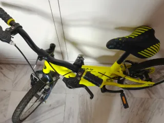 Bicicleta infantil B-PRO 16 amarilla