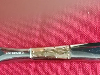 Set 11 Coltelli Acciaio 18/10 Dorato Argentato.